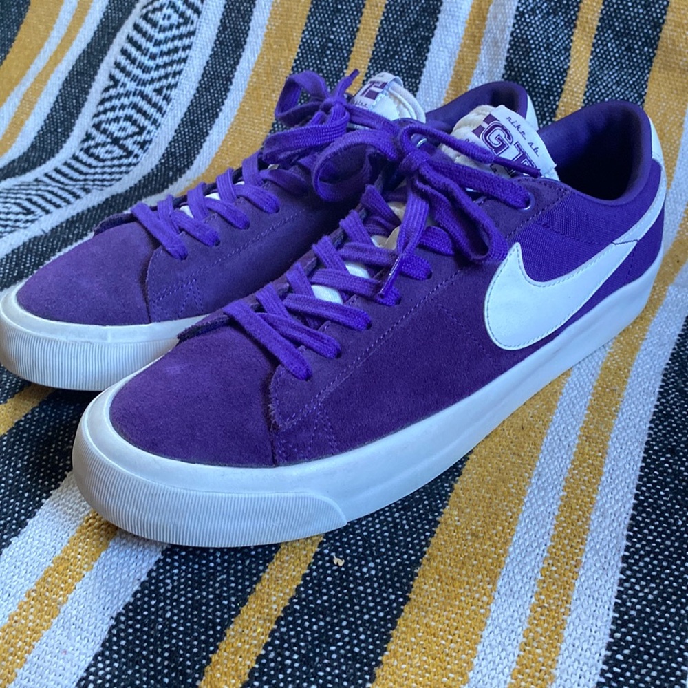 Nike sb GT blazer low purple white 11.5